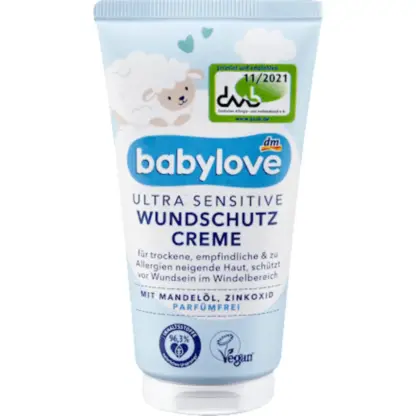 Krem na odparzenia pieluszkowe Babylove Ultra Sensitive