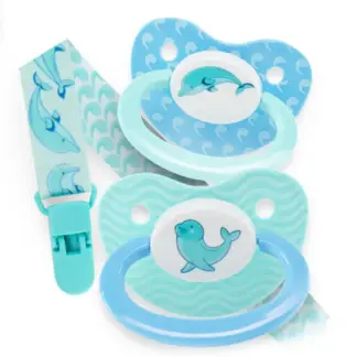 Rearz Dolphin Pacifier Set