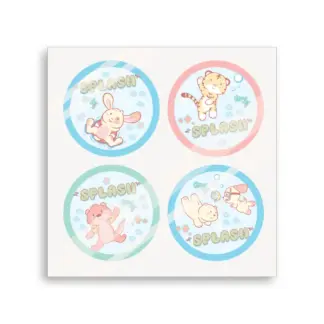 Rearz Splash Stickers