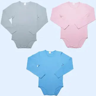 Body Kiddo Plain z długimi rękawami