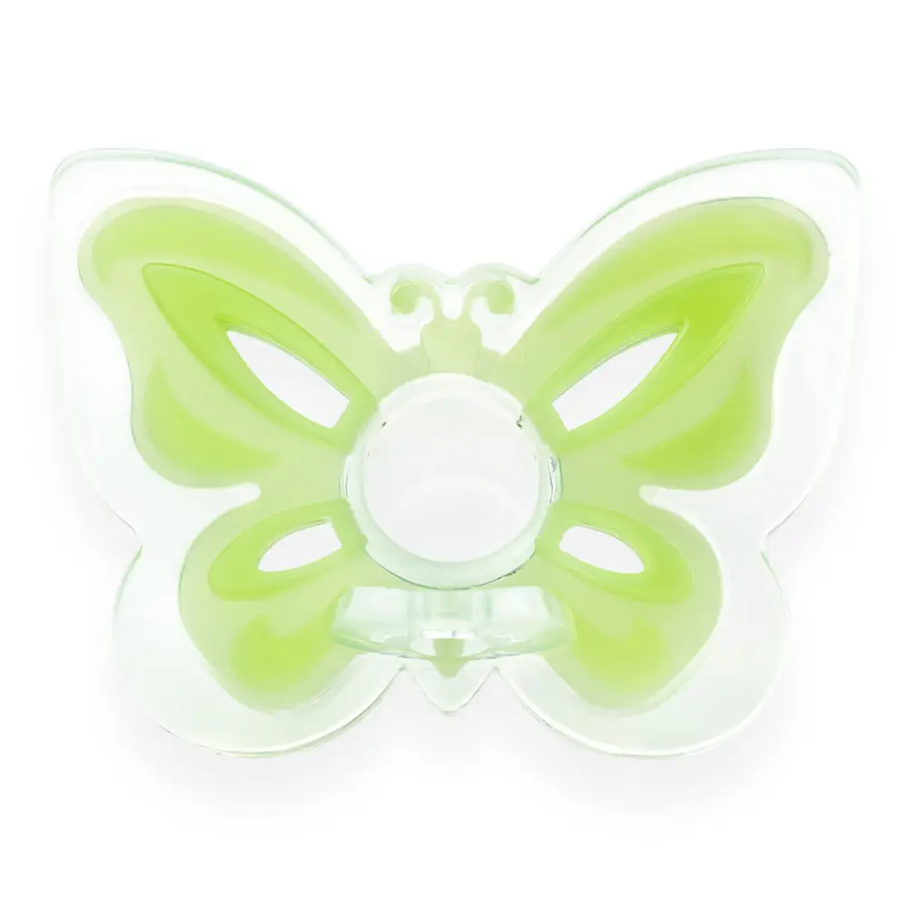 Enigma Silikonowy smoczek Butterfly zielony