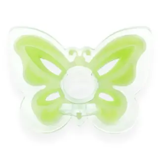 Enigma Silicone Butterfly Pacifier Green