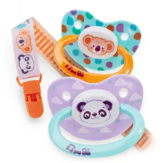 Rearz Critter Caboose Pacifier Set