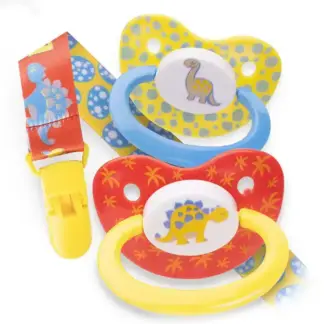 Rearz Dinosaur Pacifier Set
