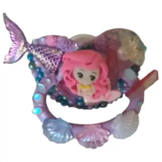 Decorated pacifier Mermaid Dream